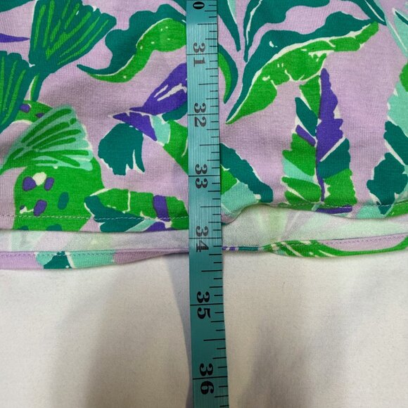 Lilly Pulitzer Gianni Skort Romper Purple Iris on the Chase M EUC - Picture 13 of 13